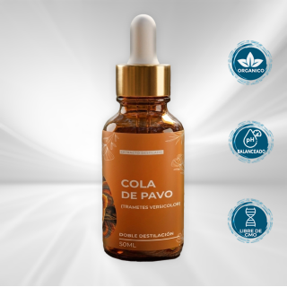 Cola de Pavo Extracto de Doble Destilación